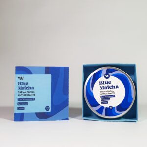 Crema Facial Antioxidante - Blue Matcha