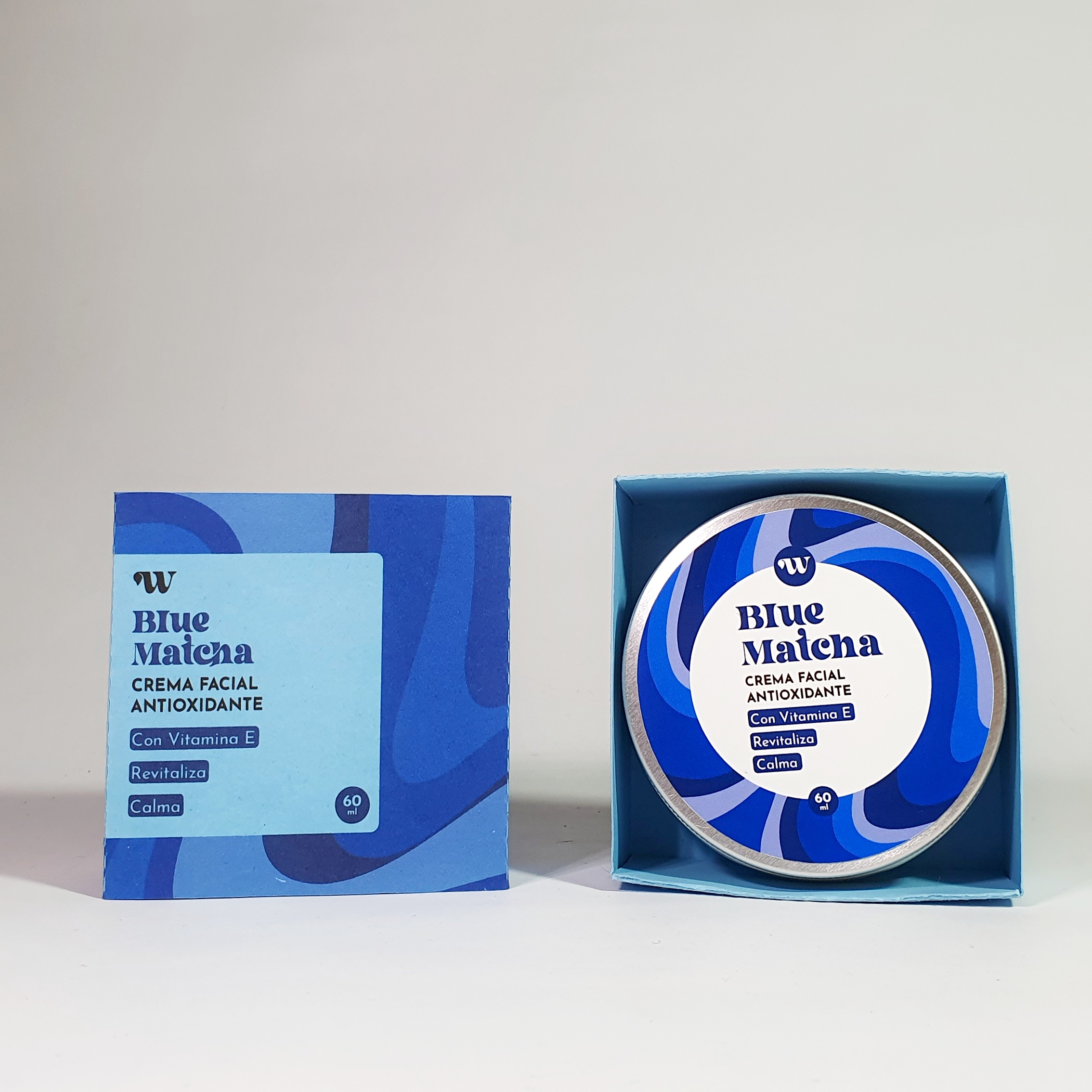 Crema Facial Antioxidante - Blue Matcha