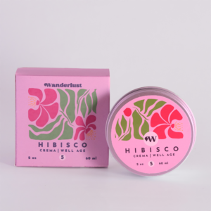 Crema Facial Well-Age - Hibisco & Ácido Hialurónico
